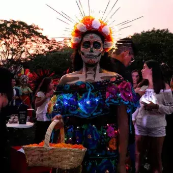 La PrepaTec celebró el tradicional Día de Muertos en el noveno festival Omeyocán 2022 en el Tec campus Cuernavaca