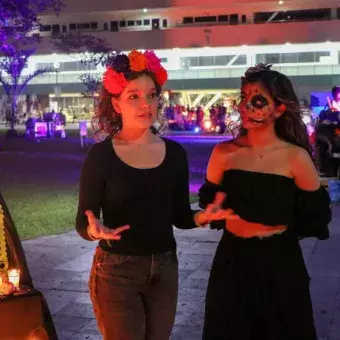 La PrepaTec celebró el tradicional Día de Muertos en el noveno festival Omeyocán 2022 en el Tec campus Cuernavaca