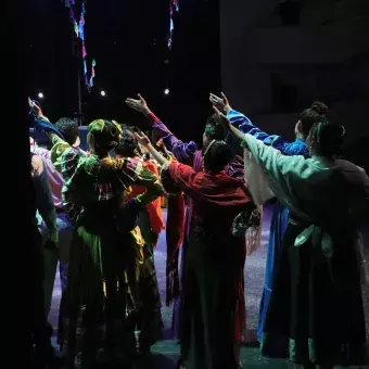 Baile folclórico de Jalisco en el espectáculo de Estampas de México del Tec Guadalajara.