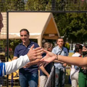 Oficialmente está inaugurada la cancha de pádel en campus Puebla