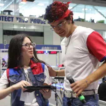 Los narradores de FIRST Robotics Competition