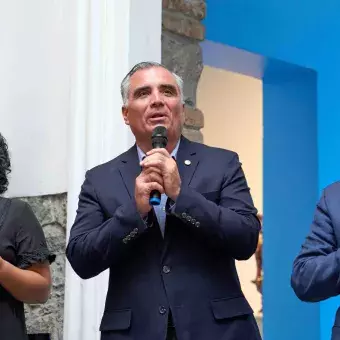 Directivos del Tec, consejeros y comunidad, en la inauguración de la exposición