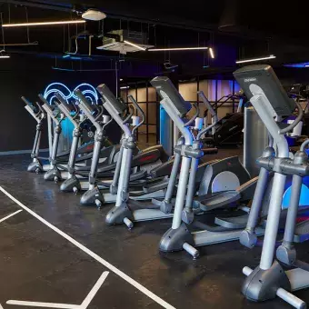 Maquinas step nuevo gym PrepaTec