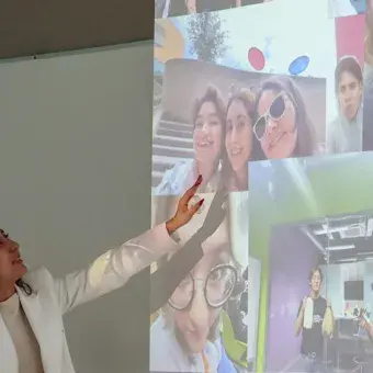 Los alumnos compartieron fotos con sus amigos en diversas actividades de PrepaTec