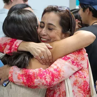 Muchos profesores acompañaron a los alumnos 