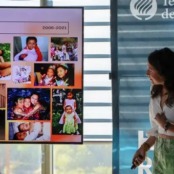 Los alumnos usaron toda su creatividad para hacer sus portafolios 
