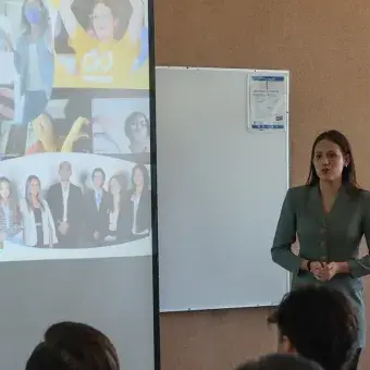 Todos los alumnos hablaron sobre sus experiencias y competencias 