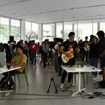 Alumnos del Tec crearon música en Pabellón La Carreta.