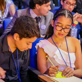 estudiantes en TECMUN en Tec Campus Tampico