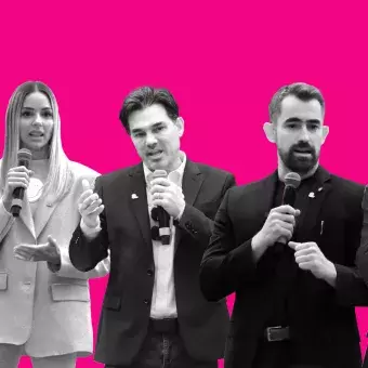 Candidatos a la alcaldía de Monterrey dialogan con estudiantes Tec