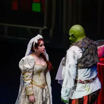 Shrek, el musical, en el Tec Guadalajara. 