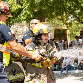 Actividades de concientización en el Vive Extremo Camp 2024