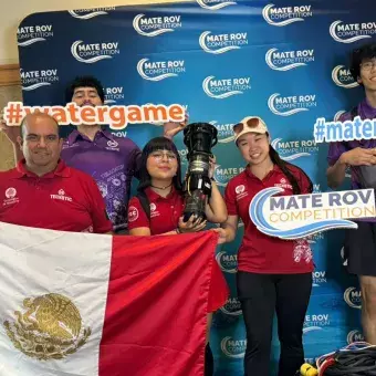 TecXotic, equipo conformado por estudiantes de profesional del Tecnológico de Monterrey campus Cuernavaca participó por novena ocasión en el MATE ROV Competition 2024 World Championship.