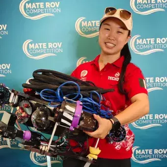 TecXotic, equipo conformado por estudiantes de profesional del Tecnológico de Monterrey campus Cuernavaca participó por novena ocasión en el MATE ROV Competition 2024 World Championship.