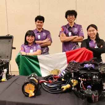 TecXotic, equipo conformado por estudiantes de profesional del Tecnológico de Monterrey campus Cuernavaca participó por novena ocasión en el MATE ROV Competition 2024 World Championship.