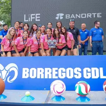 Equipo de Fútbol 7 femenil de PrepaTec campus Sonora Norte