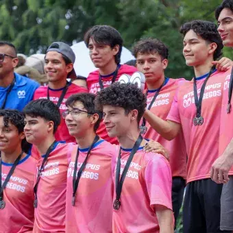 Equipo de voleibol varonil del Tec campus Sonora Norte 