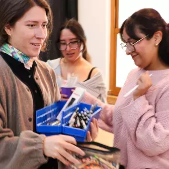 Escultura y dibujo: alumnos reestrenan aula de arte en Tec CSF