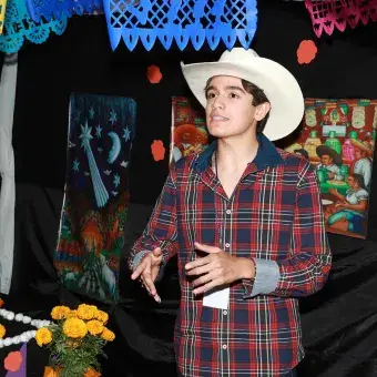 Fiesta del día de muertos en PrepaTec Santa Anita.