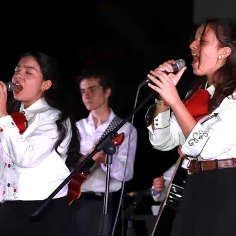 Fiesta del día de muertos en PrepaTec Santa Anita.