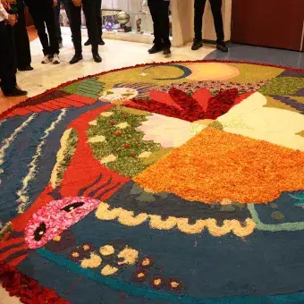 Fiesta del día de muertos en PrepaTec Santa Anita.