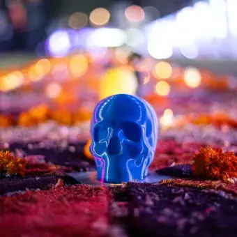 Presentación de altares de Día de Muertos.