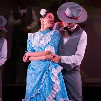 Alegría Mexicana se presentó en el Auditorio Luis Elizondo.