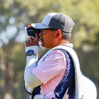Golfista participando en Torneo de Golf EXATEC Blue Open 2026 del Tec de Monterrey campus Laguna