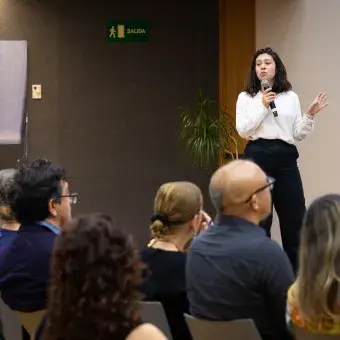 En el evento profesores y directivos compartieron sus opiniones.