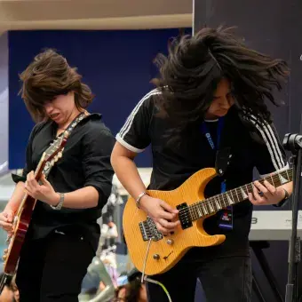 Guitarristas participando en conjunto en This is my music 2026