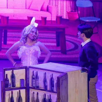 Estudiantes del Tec de Monterrey campus Laguna presentan el musical Legalmente Rubia en el Teatro Isauro Martínez