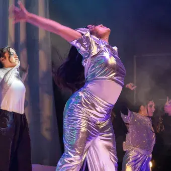 Bailarinas de la compañía de danza